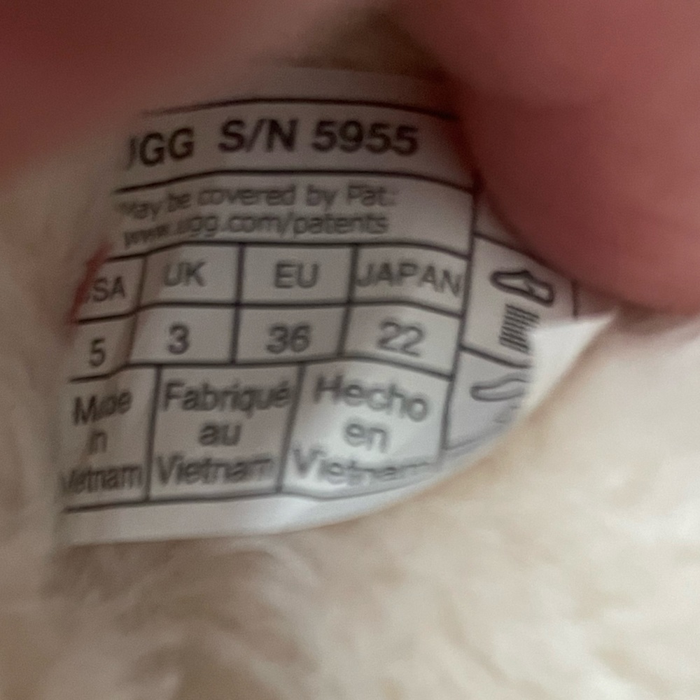 UGG Tan Tasman Plush Lining Shoes - Picture 9 of 9
